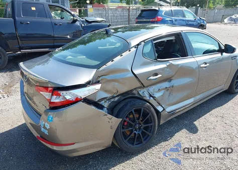 2013 Kia Optima Sx из США, поврежденный, VIN 5XXGR4A68DG234678